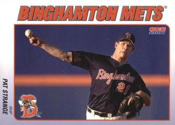 2001 Choice Binghamton Mets #26 Pat Strange Front