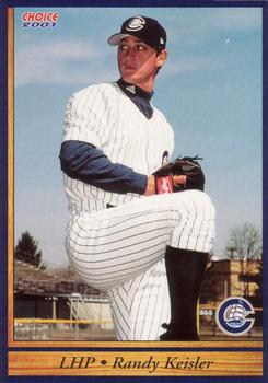 2001 Choice Columbus Clippers #27 Randy Keisler Front