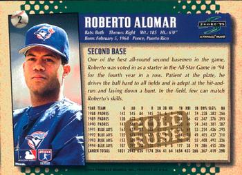 1995 Score - Gold Rush #2 Roberto Alomar Back