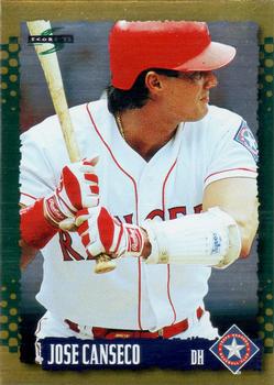 1995 Score - Gold Rush #4 Jose Canseco Front