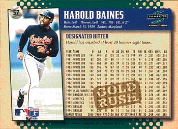 1995 Score - Gold Rush #57 Harold Baines Back