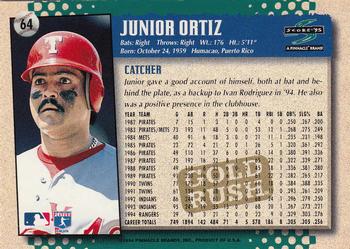 1995 Score - Gold Rush #64 Junior Ortiz Back
