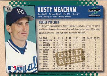 1995 Score - Gold Rush #83 Rusty Meacham Back