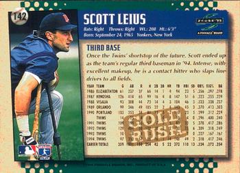 1995 Score - Gold Rush #142 Scott Leius Back