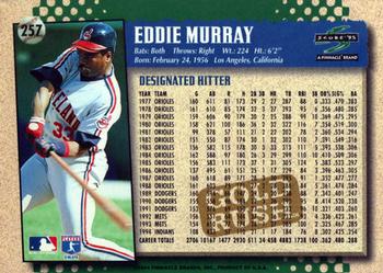 1995 Score - Gold Rush #257 Eddie Murray Back