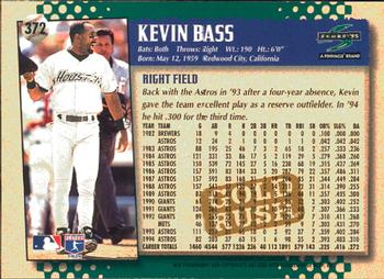 1995 Score - Gold Rush #372 Kevin Bass Back