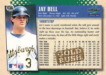 1995 Score - Gold Rush #438 Jay Bell Back