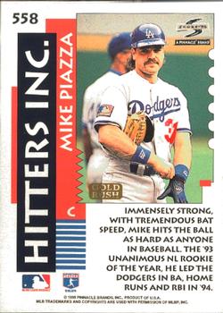 1995 Score - Gold Rush #558 Mike Piazza Back