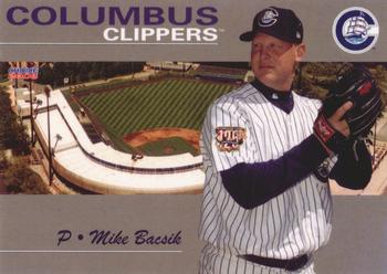 2008 Choice Columbus Clippers #1 Mike Bacsik Jr. Front