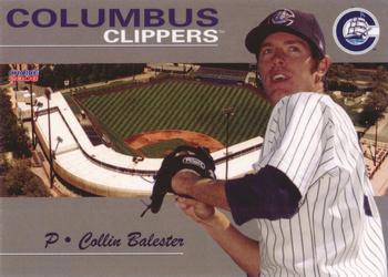 2008 Choice Columbus Clippers #2 Collin Balester Front