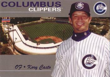 2008 Choice Columbus Clippers #7 Kory Casto Front