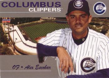 2008 Choice Columbus Clippers #10 Alex Escobar Front