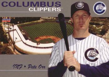 2008 Choice Columbus Clippers #19 Pete Orr Front