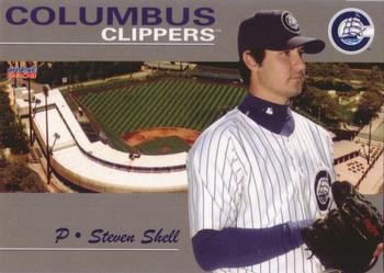 2008 Choice Columbus Clippers #24 Steven Shell Front