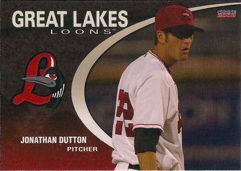 2008 Choice Great Lakes Loons #06 Jonathan Dutton Front