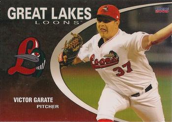 2008 Choice Great Lakes Loons #08 Victor Garate Front