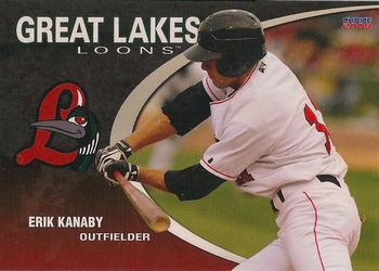 2008 Choice Great Lakes Loons #11 Erik Kanaby Front