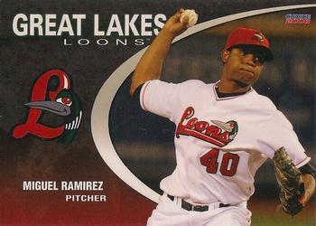 2008 Choice Great Lakes Loons #20 Miguel Ramirez Front