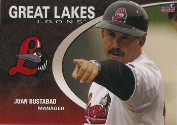 2008 Choice Great Lakes Loons #28 Juan Bustabad Front