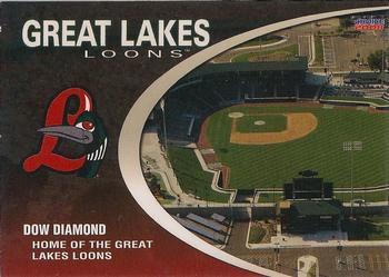 2008 Choice Great Lakes Loons #32 Dow Diamond Front