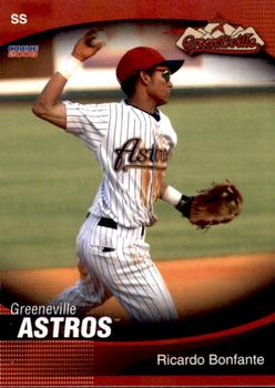 2008 Choice Greeneville Astros #5 Ricardo Bonfante Front