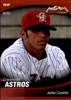 2008 Choice Greeneville Astros #7 Jeiler Castillo Front