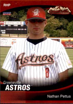 2008 Choice Greeneville Astros #26 Nathan Pettus Front