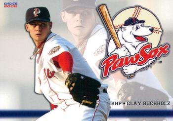 2008 Choice Pawtucket Red Sox #3 Clay Buchholz Front