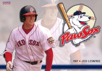 2008 Choice Pawtucket Red Sox #14 Jed Lowrie Front