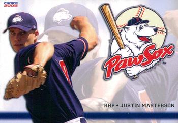 2008 Choice Pawtucket Red Sox #16 Justin Masterson Front