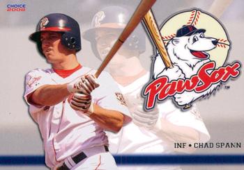 2008 Choice Pawtucket Red Sox #20 Chad Spann Front