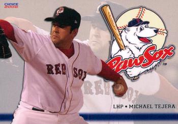 2008 Choice Pawtucket Red Sox #22 Michael Tejera Front