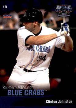 2008 Choice Southern Maryland Blue Crabs #09 Clinton Johnston Front