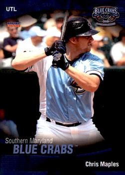 2008 Choice Southern Maryland Blue Crabs #11 Chris Maples Front