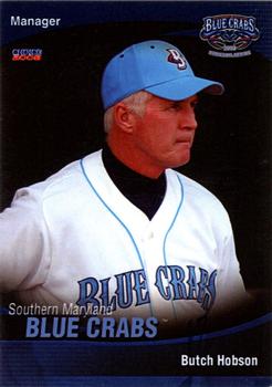 2008 Choice Southern Maryland Blue Crabs #23 Butch Hobson Front