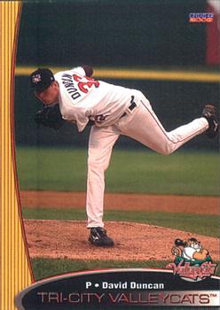 2008 Choice Tri-City ValleyCats #6 David Duncan Front