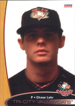 2008 Choice Tri-City ValleyCats #16 Chase Lehr Front
