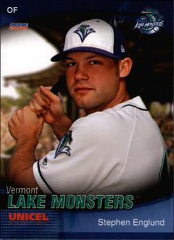 2008 Choice Vermont Lake Monsters #6 Stephen Englund Front
