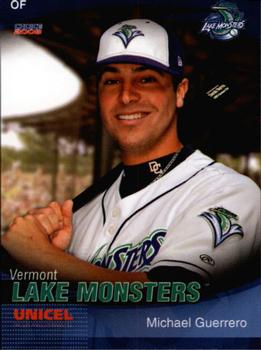 2008 Choice Vermont Lake Monsters #9 Michael Guerrero Front
