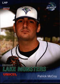 2008 Choice Vermont Lake Monsters #14 Patrick McCoy Front
