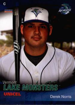 2008 Choice Vermont Lake Monsters #18 Derek Norris Front