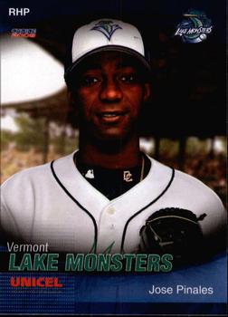 2008 Choice Vermont Lake Monsters #22 Jose Pinales Front