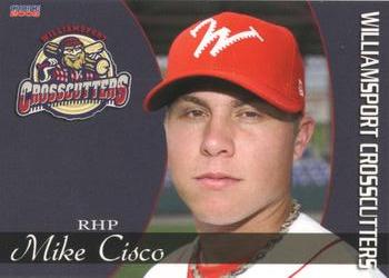 2008 Choice Williamsport Crosscutters #5 Mike Cisco Front