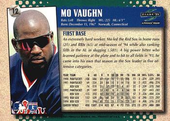 1995 Score - Platinum Team Sets #12 Mo Vaughn Back