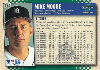 1995 Score - Platinum Team Sets #174 Mike Moore Back