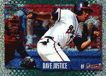 1995 Score - Platinum Team Sets #271 Dave Justice Front