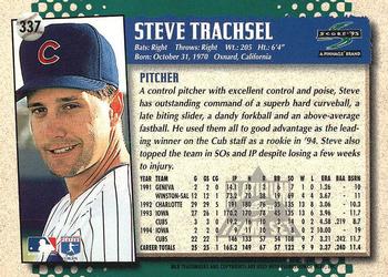 1995 Score - Platinum Team Sets #337 Steve Trachsel Back