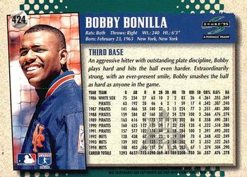 1995 Score - Platinum Team Sets #424 Bobby Bonilla Back