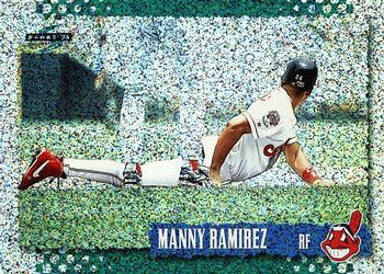 1995 Score - Platinum Team Sets #445 Manny Ramirez Front