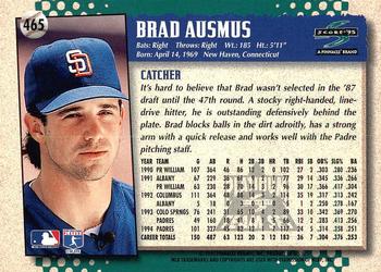 1995 Score - Platinum Team Sets #465 Brad Ausmus Back